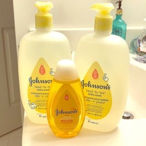 Brand New Johnson’s baby wash & shampoo bundle